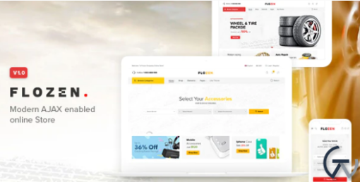 Flozen WooCommerce AJAX WordPress Theme