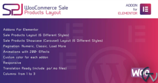 WooCommerce Sale Products Layout for Elementor