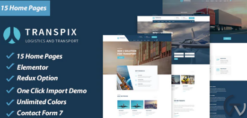 Transpix - Logistics Warehouse WordPress Theme