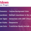 Countdown for Elementor WordPress Plugin