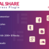 Social Share for Elementor WordPress Plugin