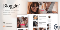 Blggn - A Responsive Blog & Shop WordPress Theme