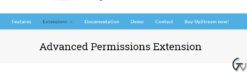 UpStream Advanced Permissions 1.4.2