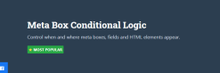 Meta Box Conditional Logic 1.6.28