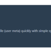 Meta Box User Meta