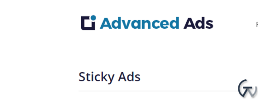 Advanced Ads Sticky Ads
