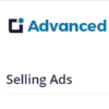 Advanced Ads Selling Ads