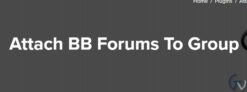 Attach BB Forums To Group 1.0.1