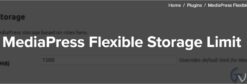 MediaPress Flexible Storage Limit 1.0.1