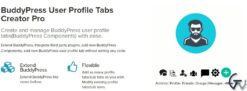 BuddyPress User Profile Tabs Creator Pro 1.4.2
