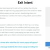 Popup Builder Exit Intent