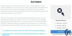 Popup Builder Exit Intent 4.2