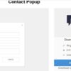 Popup Builder Contact Form