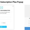 Popup Builder Subscription Plus