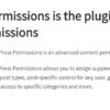 PublishPress %E2%80%93 Permissions