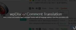WpDiscuz – Comment Translation 1.1.4