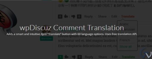 WpDiscuz %E2%80%93 Comment Translation