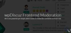 WpDiscuz – Frontend Moderation 7.1.1