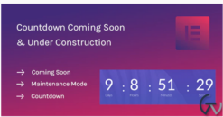 Coming Soon Widget for Elementor 1.0.1