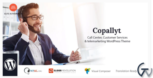 Copallyt Call Center Telemarketing WordPress Theme
