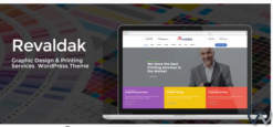 Revaldak - Printing Services WordPress Theme 1.0