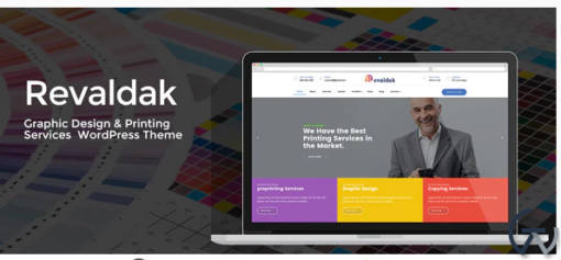 Revaldak Printing Services WordPress Theme