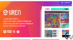 Siren - News Magazine Elementor WordPress Theme 2.8.6