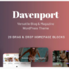 Davenport - Versatile Blog and Magazine WordPress Theme 1.2 2 Davenport Versatile Blog and Magazine WordPress Theme