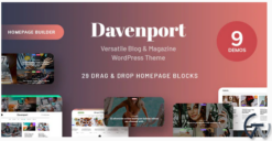 Davenport - Versatile Blog and Magazine WordPress Theme 1.2