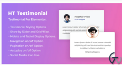 HT Testimonial For Elementor 1.0.4