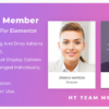HT Team Member For Elementor 1.0.4 3 HT Team Member For Elementor