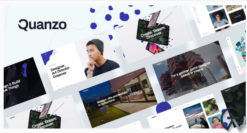 Quanzo - Personal Portfolio WordPress Theme 1.0.9