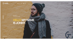 Jonny - Personal WordPress Theme 1.1