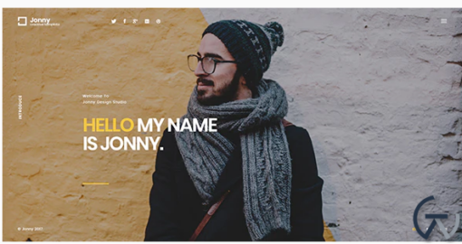 Jonny Personal WordPress Theme