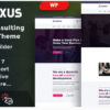 Enexus - Consulting Business Elementor WordPress Theme 1.0 2 Screenshot 1