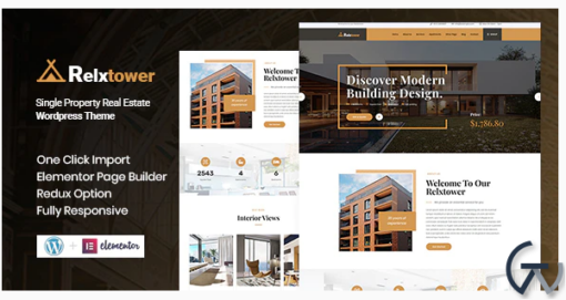 Relxtower Single Property WordPress Theme