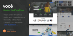 Vocee - Education & LMS WordPress Theme