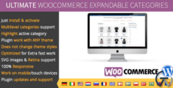 Ultimate WooCommerce Expandable Categories 1.0