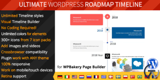 Ultimate Roadmap Timeline WordPress plugin
