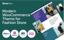 StrooMen - Men's Fashion eCommerce Store WooCommerce Theme
