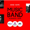 Freebone Wordpress Music Band WordPress Theme
