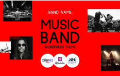 Freebone - Wordpress Music Band WordPress Theme