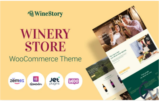 WineStory Genuine And Charming Winery WooCommerce Theme