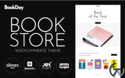 BookDay - Clean and Rapid Online Bookstore Website Design WooCommerce Theme