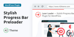 Laser Loader — Stylish Progress Bar Preloader 2.0.1