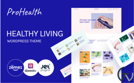 ProHealth Neat And Tender Healthy Living WordPress Theme