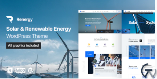 Renergy Elementor Business WordPress Theme