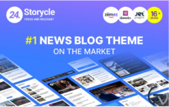 24.Storycle - Multipurpose News Portal Elementor WordPress Theme