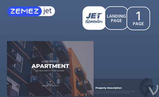 Appartamo Real Estate Jet Elementor Template