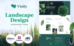Visity - Landscape Design with Elementor WordPress Theme